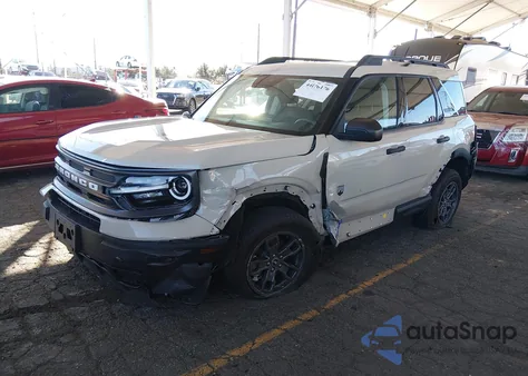 2024 Ford Bronco Sport Big Bend из США, поврежденный, VIN 3FMCR9B67RRE14684